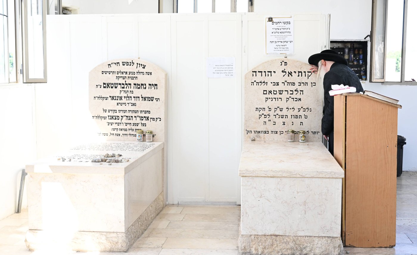 עשרת ימי תשובה בצאנז | צילום: משה גולדשטיין