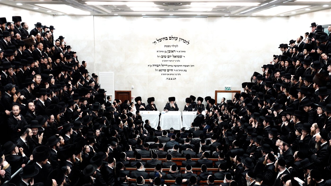 הגאון רבי שאול אלתר שליט"א בטיש מוצאי יום הכיפורים