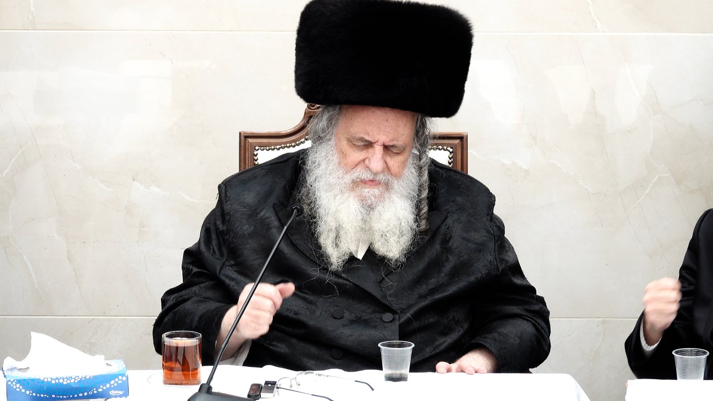 הגאון רבי שאול אלתר שליט"א בטיש מוצאי יום הכיפורים