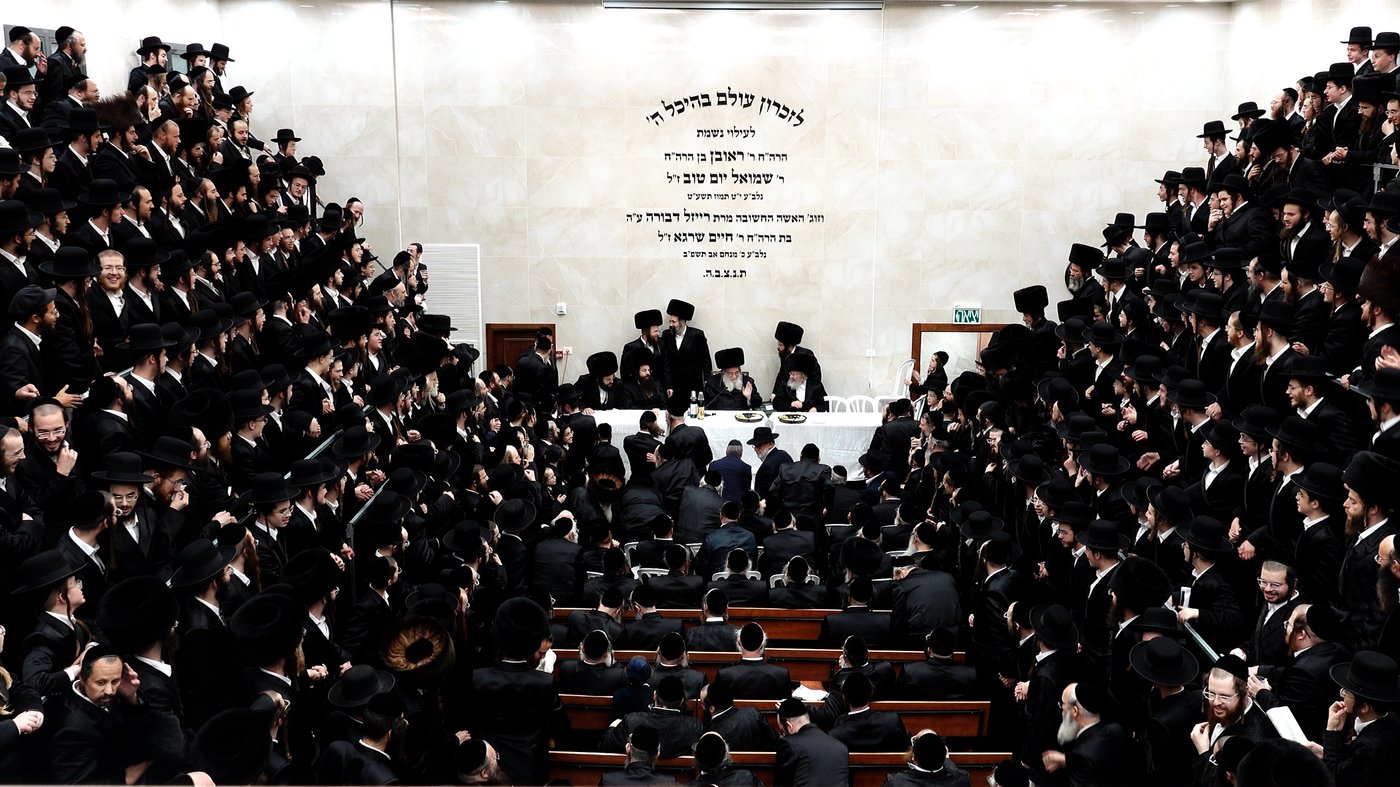הגאון רבי שאול אלתר שליט"א בטיש מוצאי יום הכיפורים