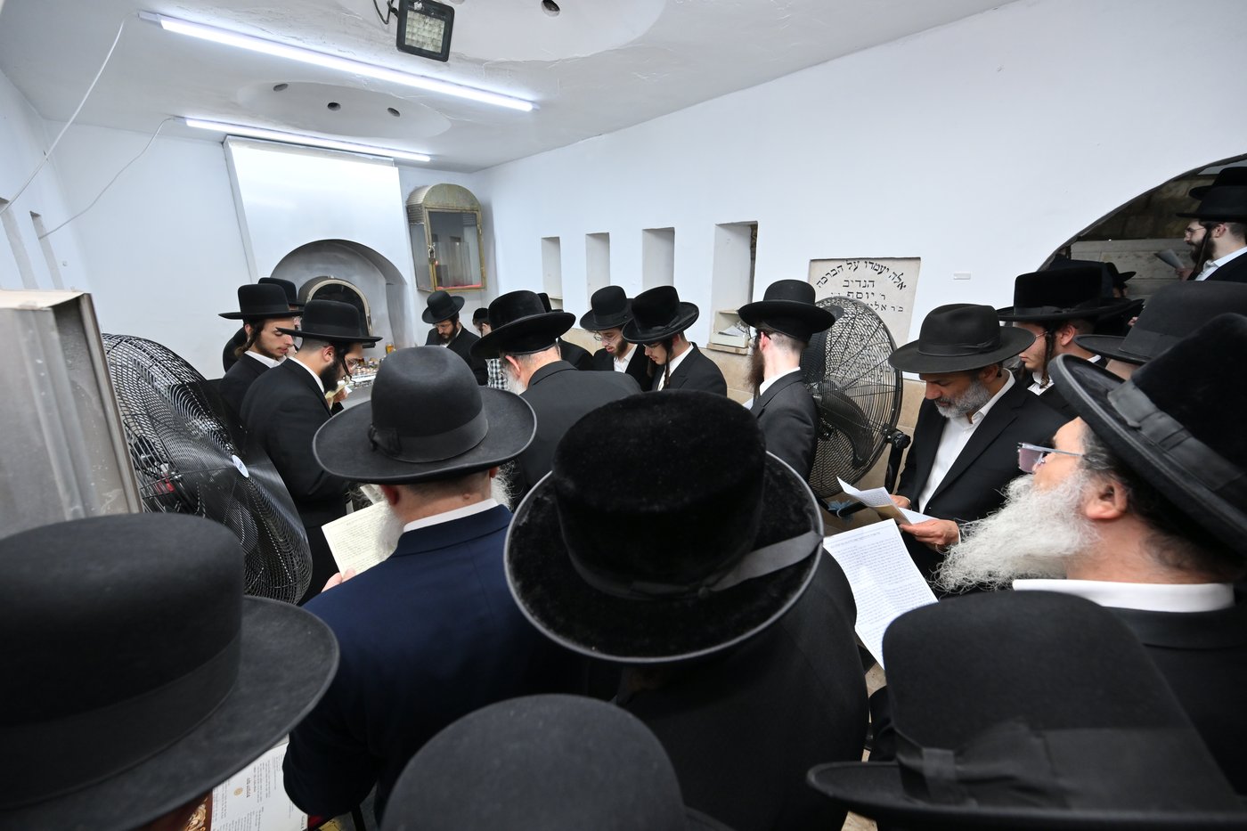 הילולת בעל הסולם זי"ע אצל האדמו"ר מאשלג בני היכלא