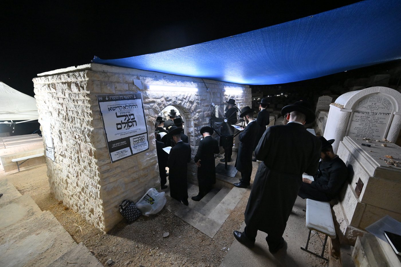 הילולת בעל הסולם זי"ע אצל האדמו"ר מאשלג בני היכלא