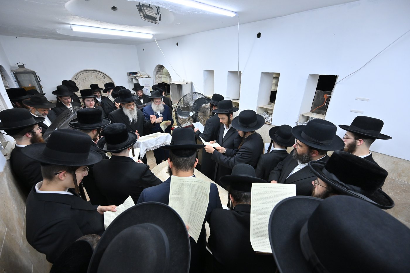 הילולת בעל הסולם זי"ע אצל האדמו"ר מאשלג בני היכלא