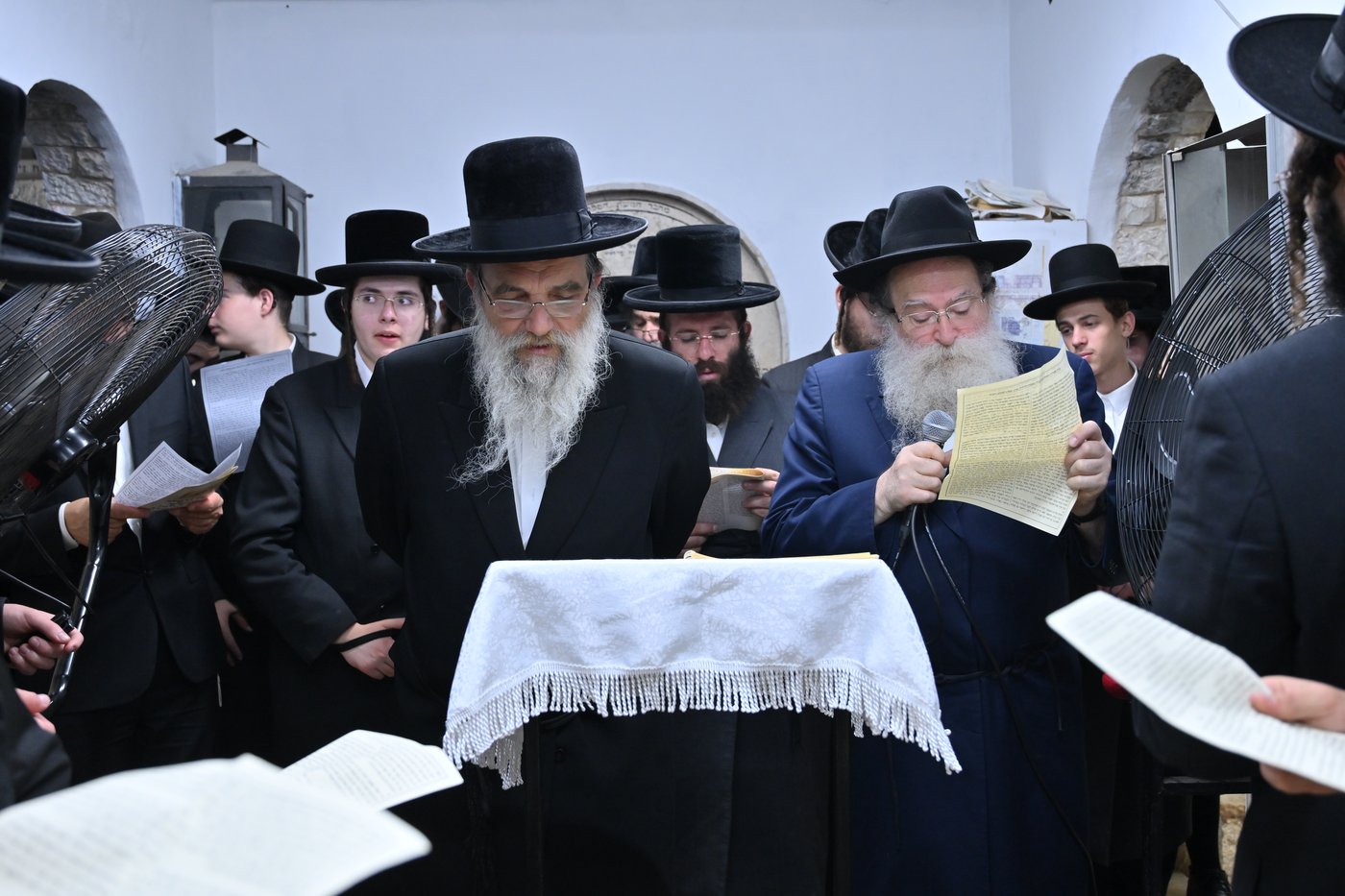 הילולת בעל הסולם זי"ע אצל האדמו"ר מאשלג בני היכלא