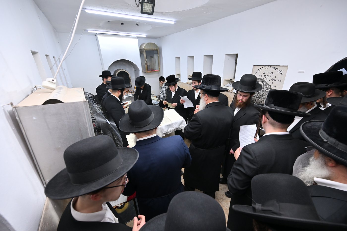 הילולת בעל הסולם זי"ע אצל האדמו"ר מאשלג בני היכלא