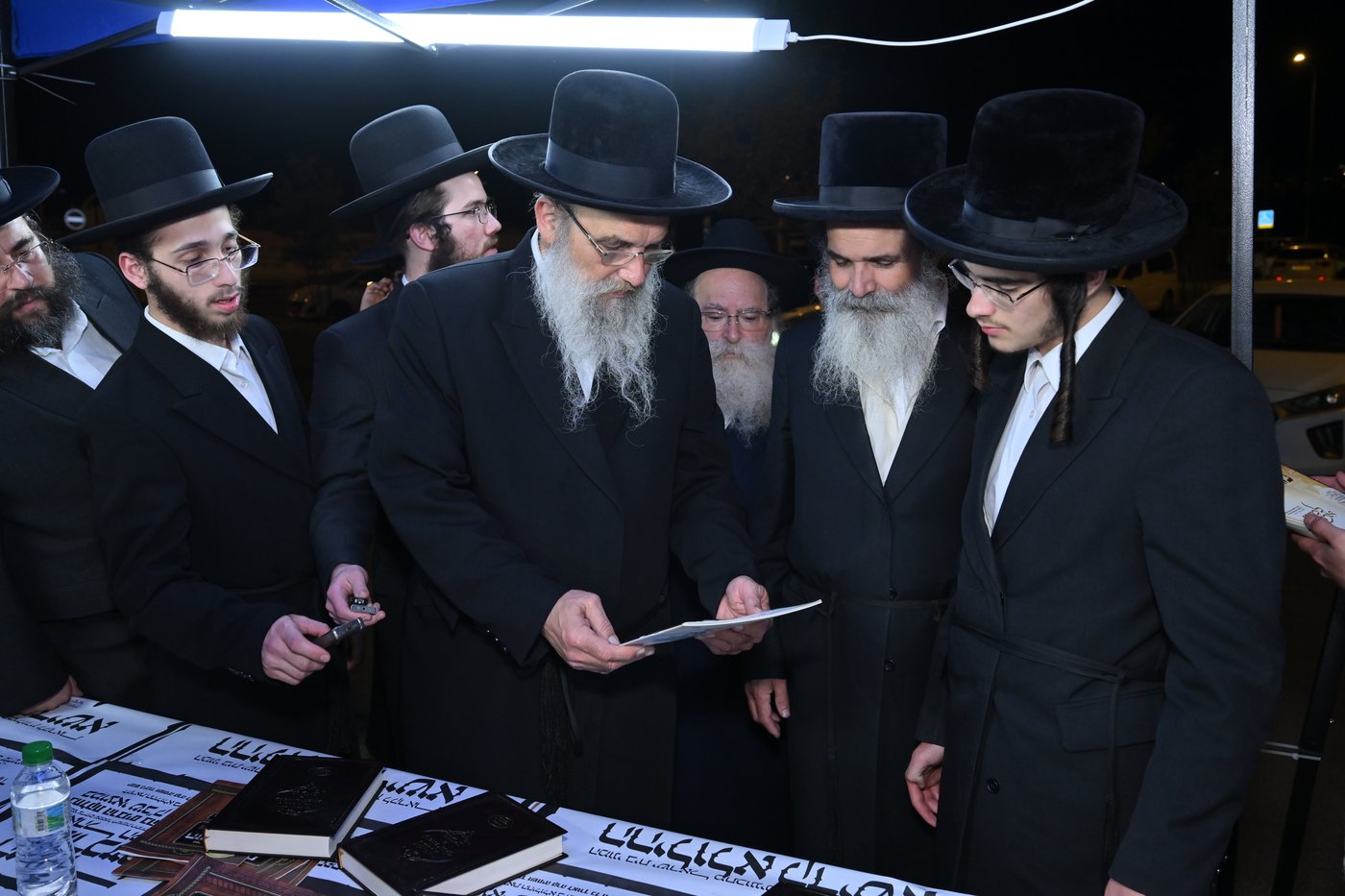 הילולת בעל הסולם זי"ע אצל האדמו"ר מאשלג בני היכלא