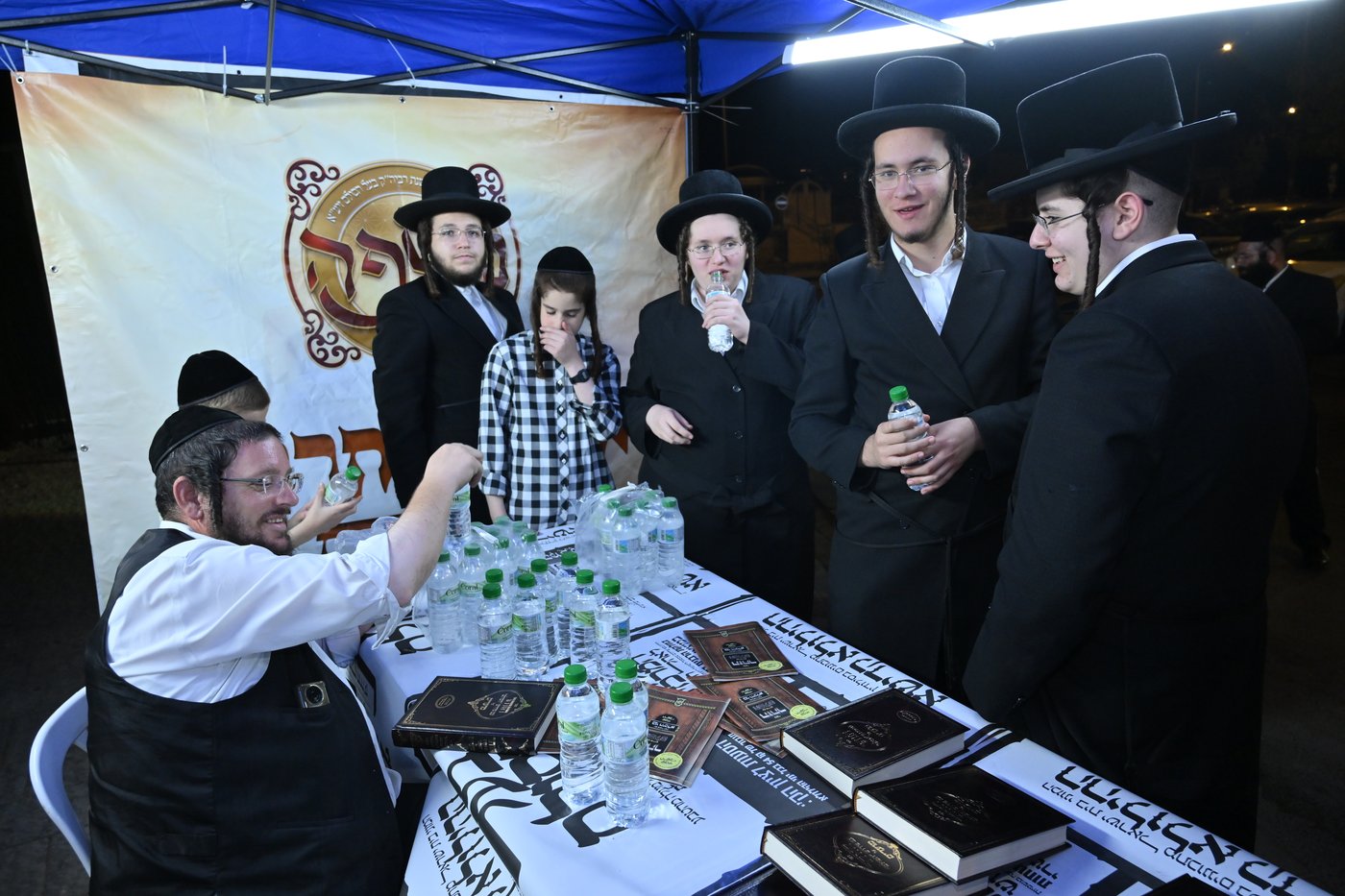הילולת בעל הסולם זי"ע אצל האדמו"ר מאשלג בני היכלא