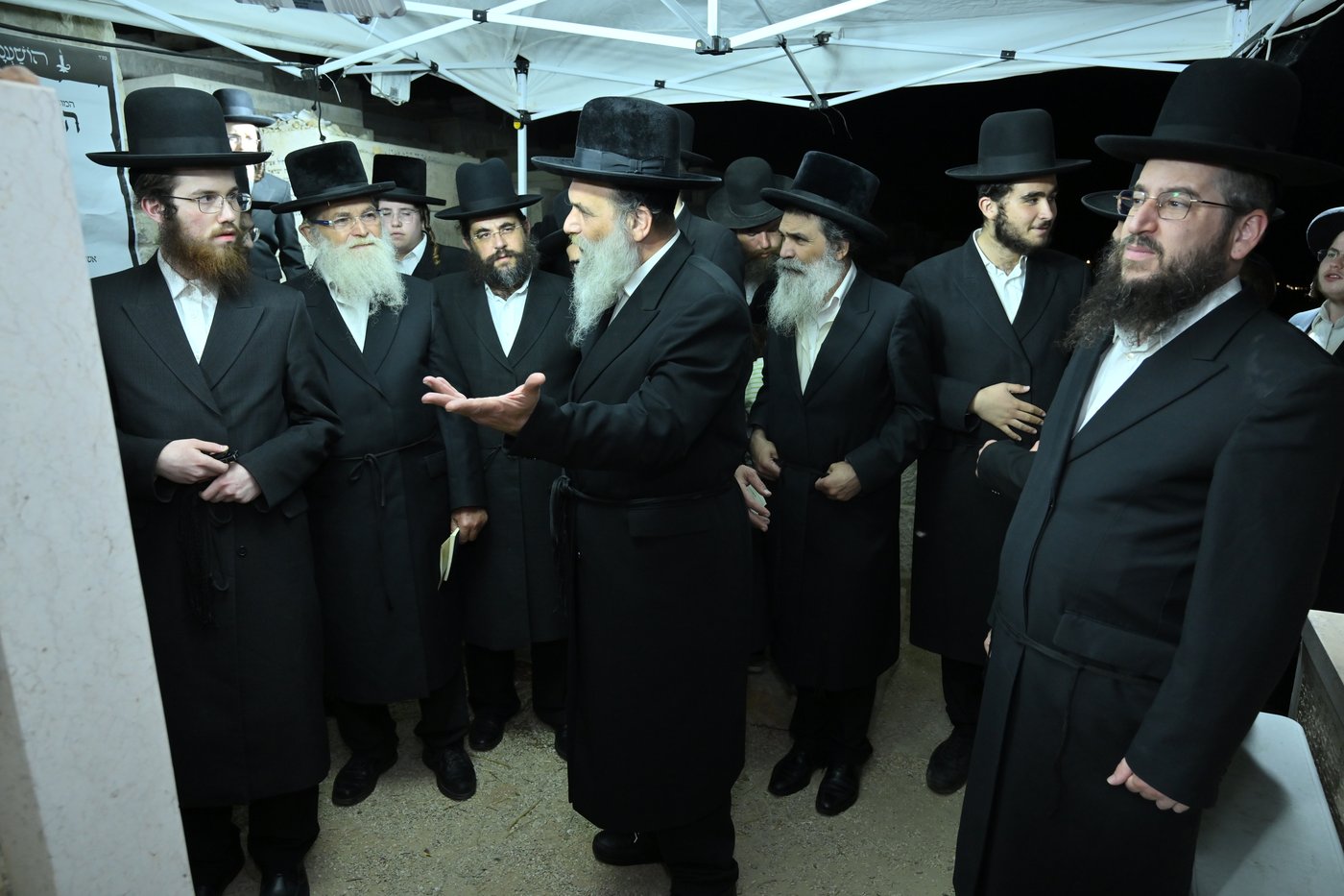 הילולת בעל הסולם זי"ע אצל האדמו"ר מאשלג בני היכלא