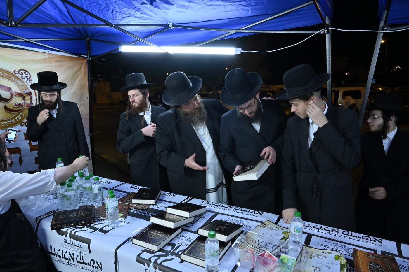 הילולת בעל הסולם זי"ע אצל האדמו"ר מאשלג בני היכלא