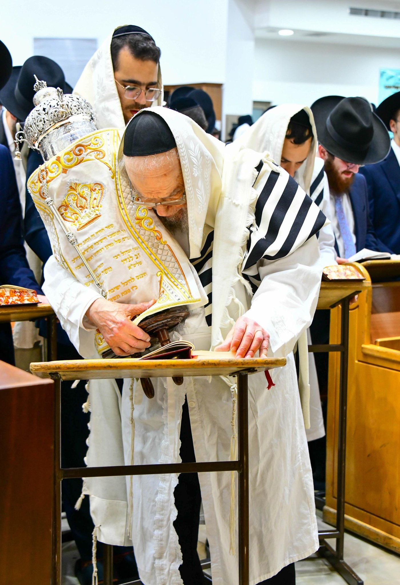 ליל כל נדרי בישיבת סלבודקה | צילום: שוקי לרר