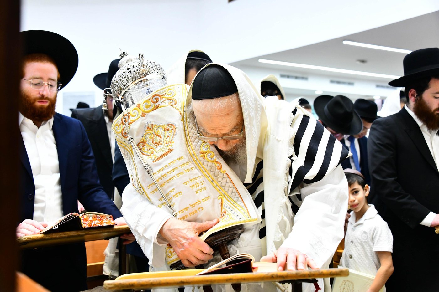 ליל כל נדרי בישיבת סלבודקה | צילום: שוקי לרר