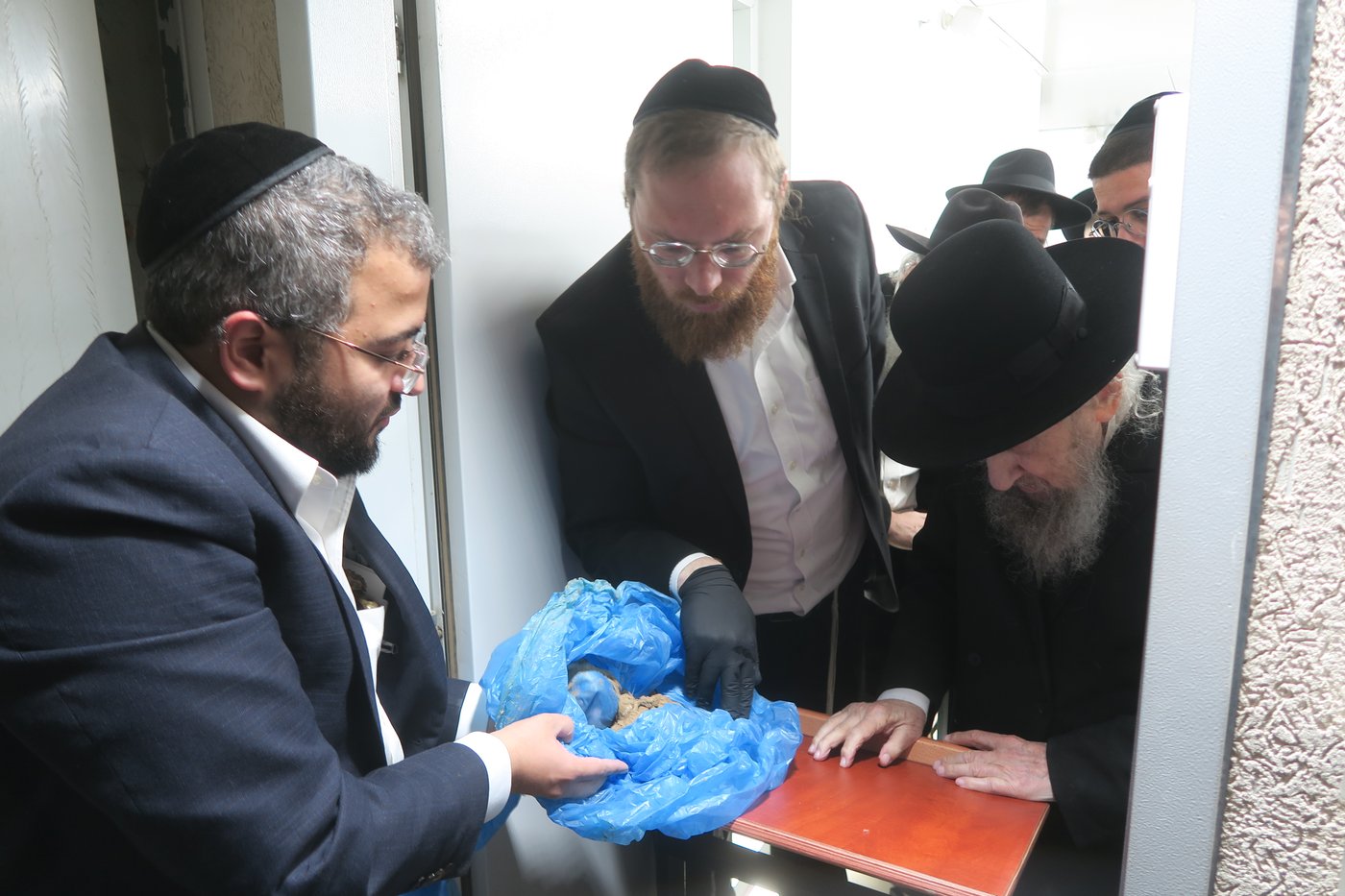 הגאון רבי דב לנדו שליט"א במנהג כפרות | צילום: מ. אדלר