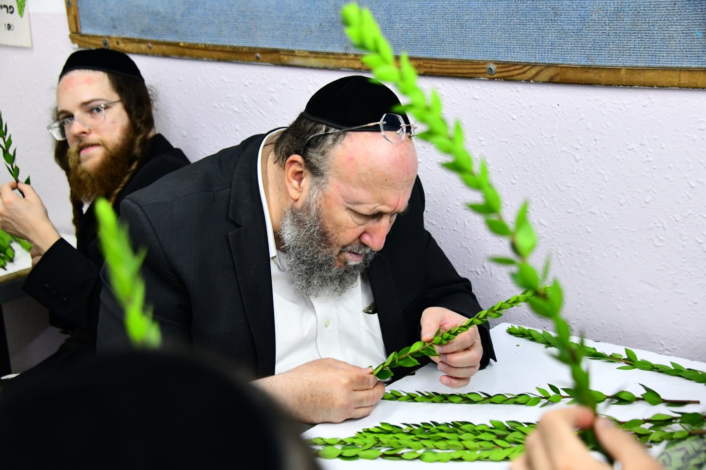 הכנות לחג הסוכות בבני ברק
