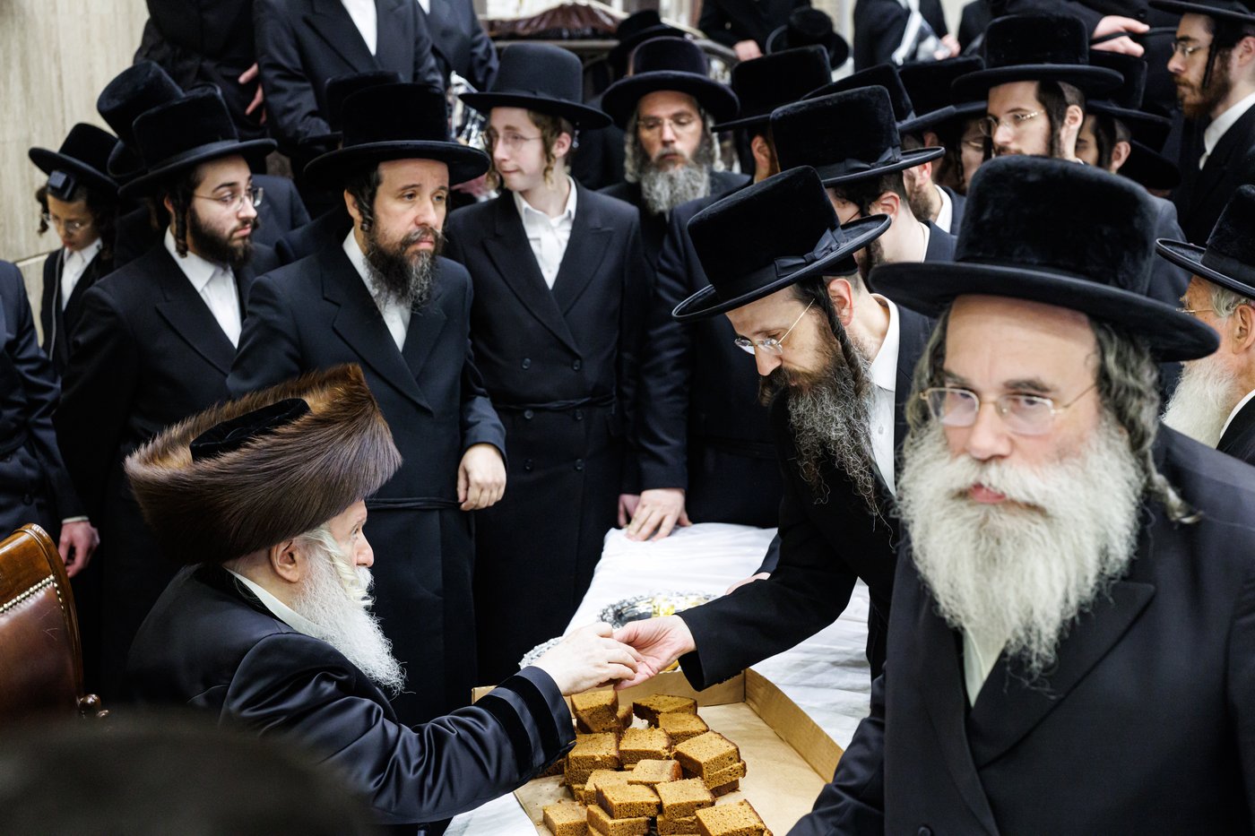 ערב יום הכיפורים בצל האדמו"ר מבאבוב שליט"א | צילום: אחים לאנטשעווסקי