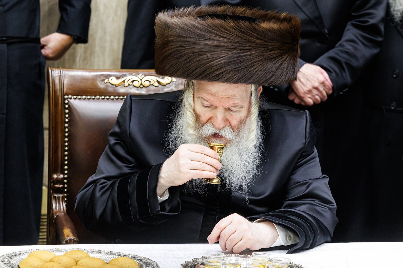 ערב יום הכיפורים בצל האדמו"ר מבאבוב שליט"א | צילום: אחים לאנטשעווסקי