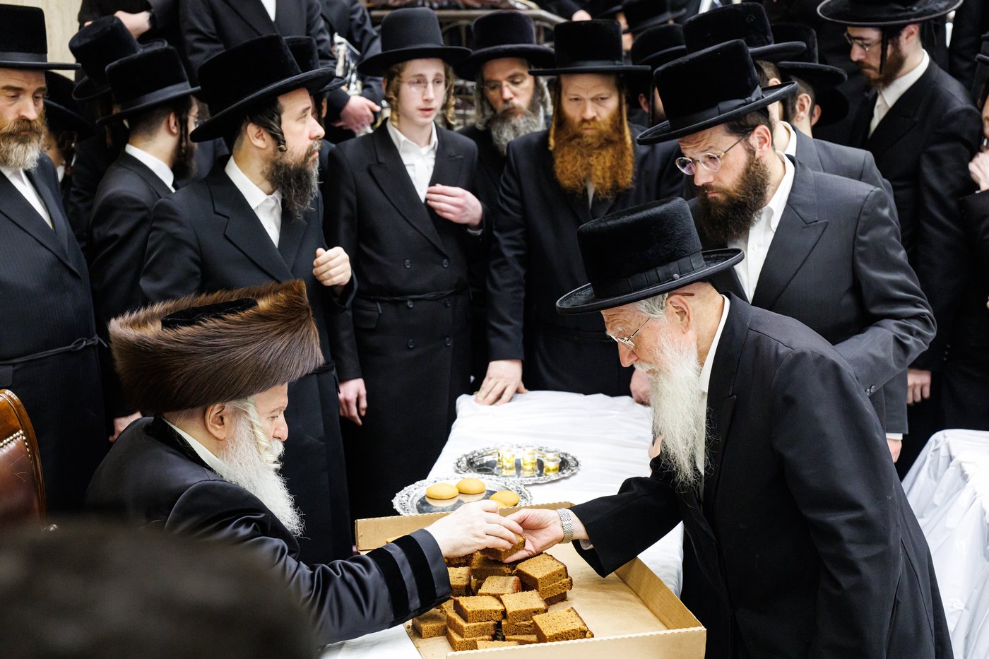 ערב יום הכיפורים בצל האדמו"ר מבאבוב שליט"א | צילום: אחים לאנטשעווסקי
