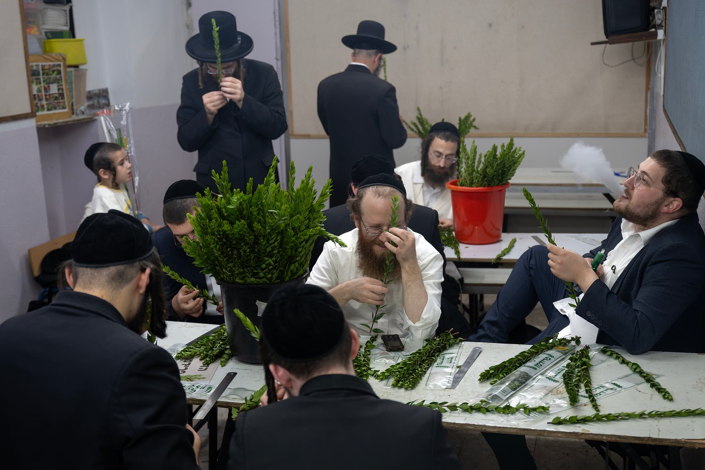 דוכני ארבעת המינים בבני ברק