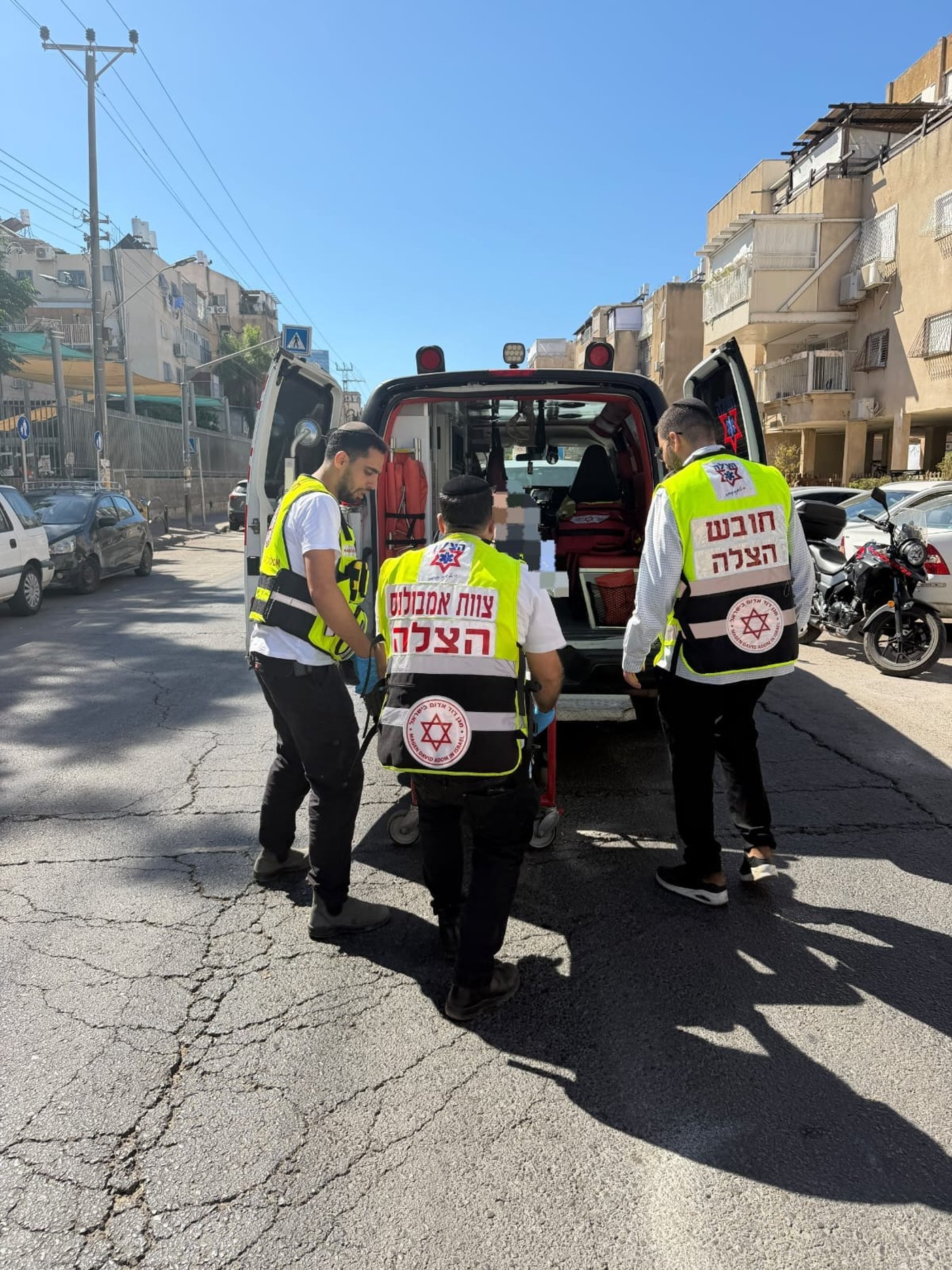 זירת האירוע בבני ברק