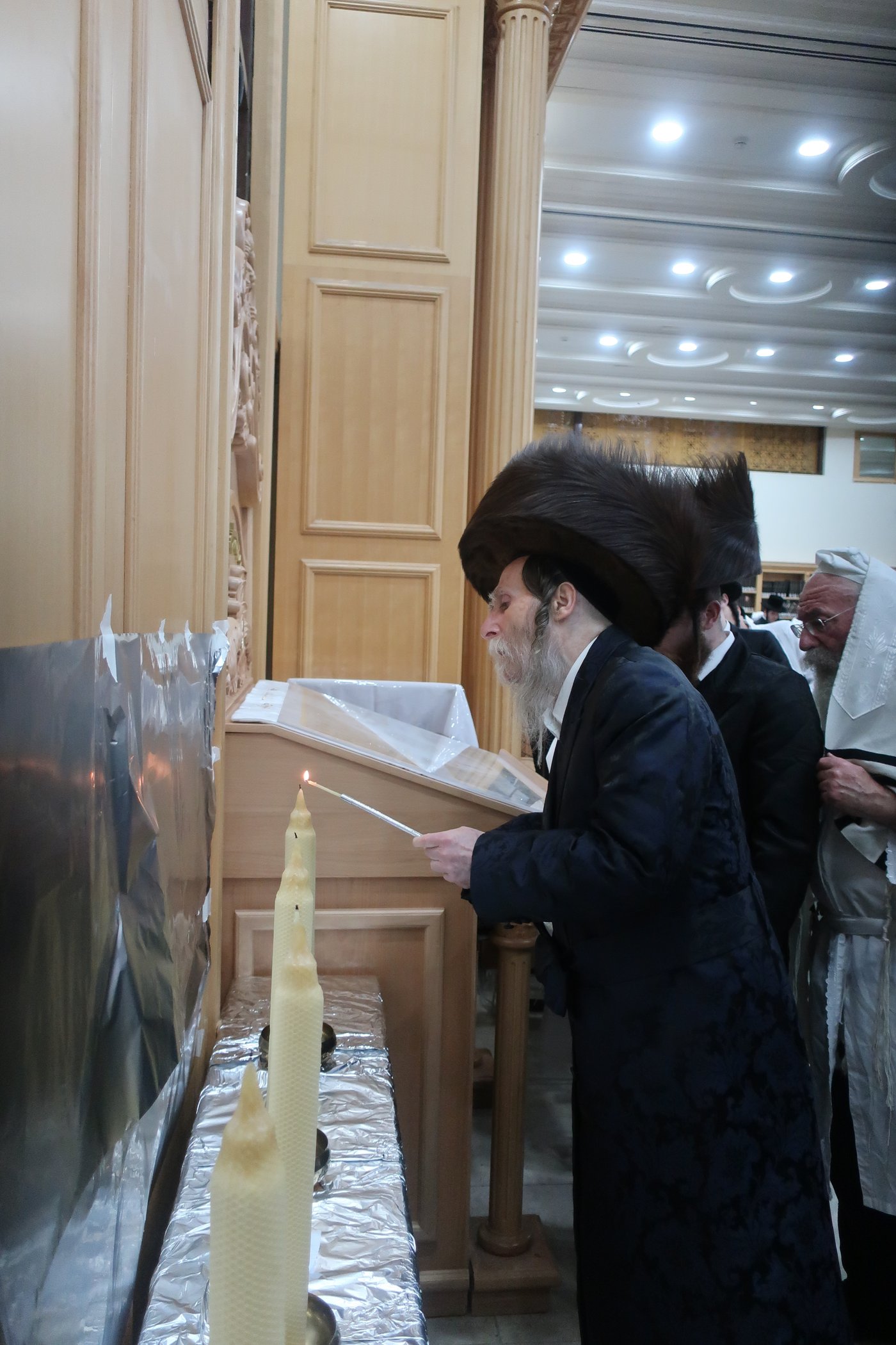 ערב ומוצאי יום כיפור בחצר הקודש ערלוי | צילום: באדיבות המצלם
