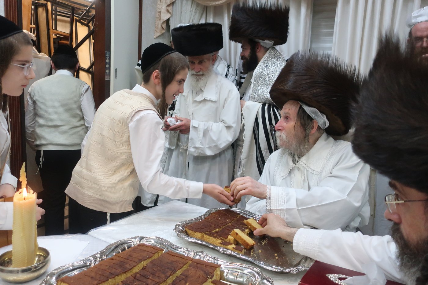 ערב ומוצאי יום כיפור בחצר הקודש ערלוי | צילום: באדיבות המצלם