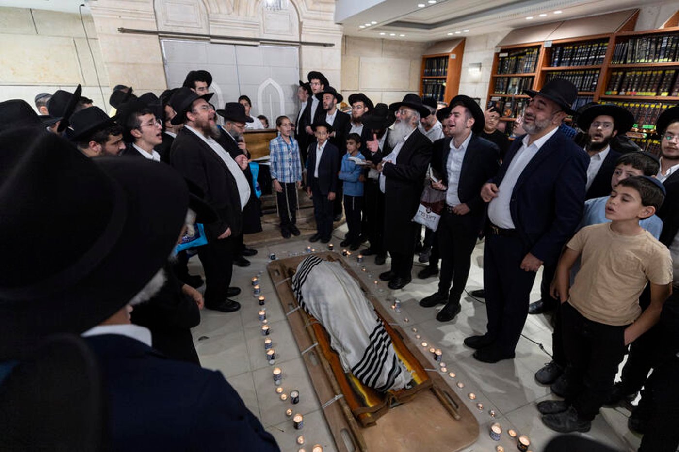 הלוויית הגאון רבי דוד בצרי זצ"ל