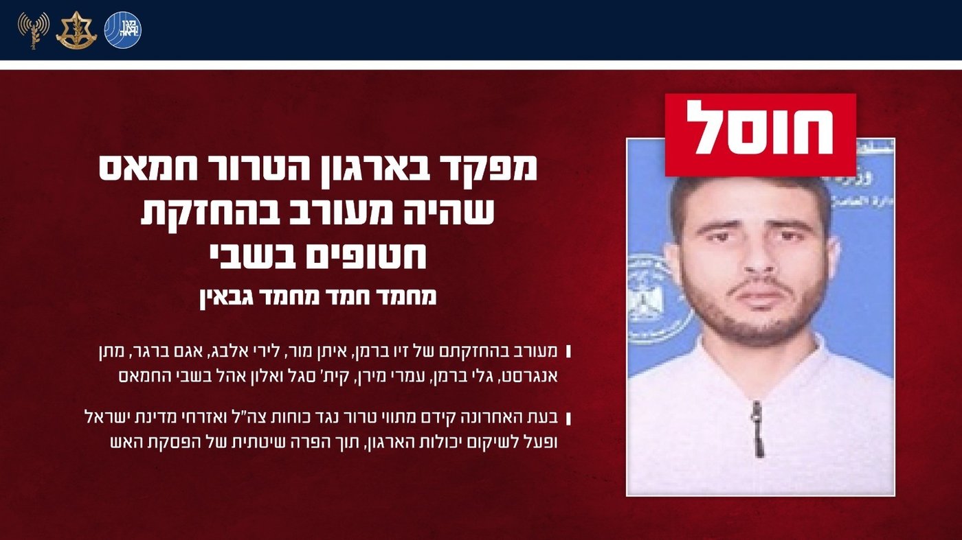 המחבל שחוסל