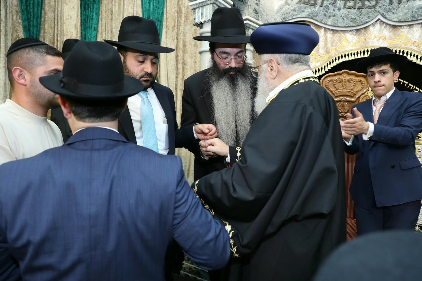 הקבלת פני רבו אצל הראשל"צ הגר"י יוסף