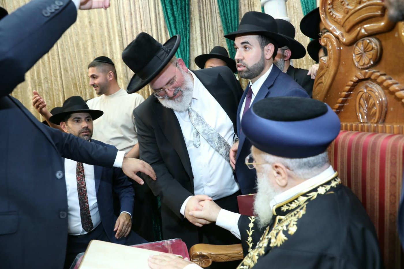 הקבלת פני רבו אצל הראשל"צ הגר"י יוסף