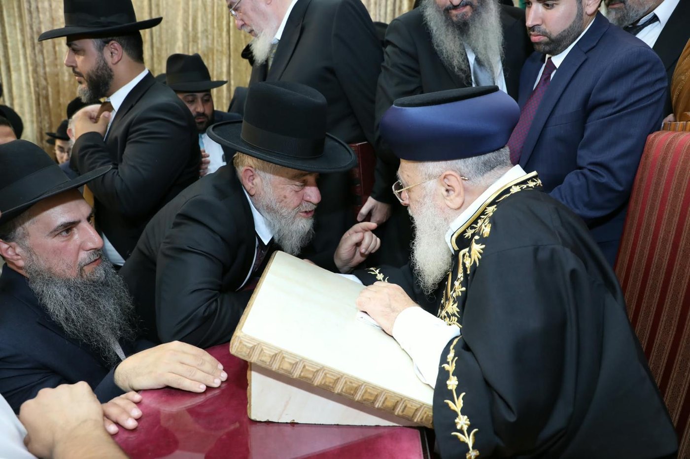 הקבלת פני רבו אצל הראשל"צ הגר"י יוסף