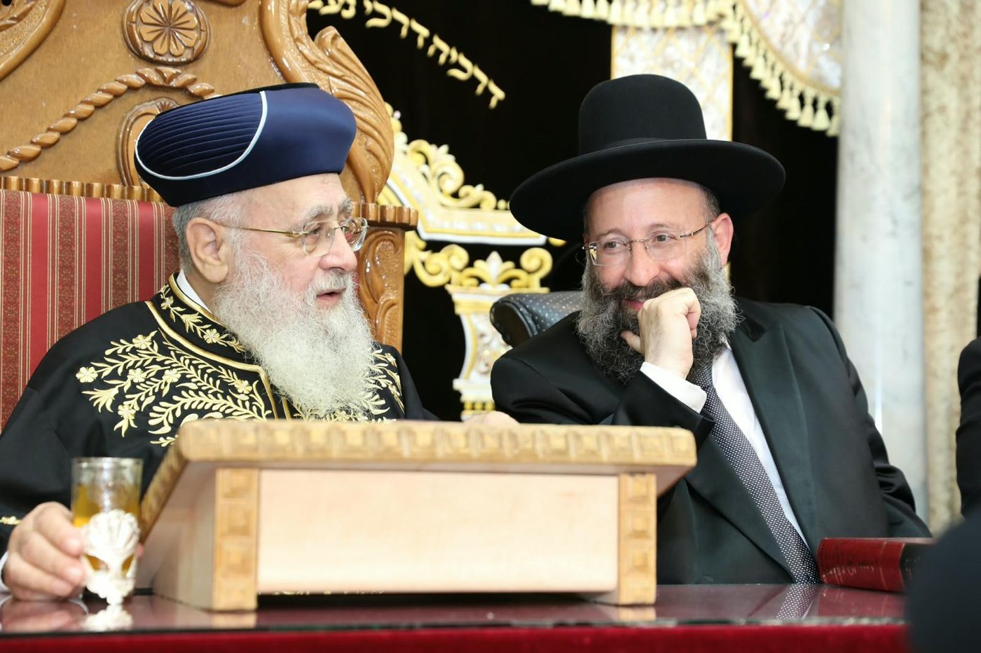 הקבלת פני רבו אצל הראשל"צ הגר"י יוסף