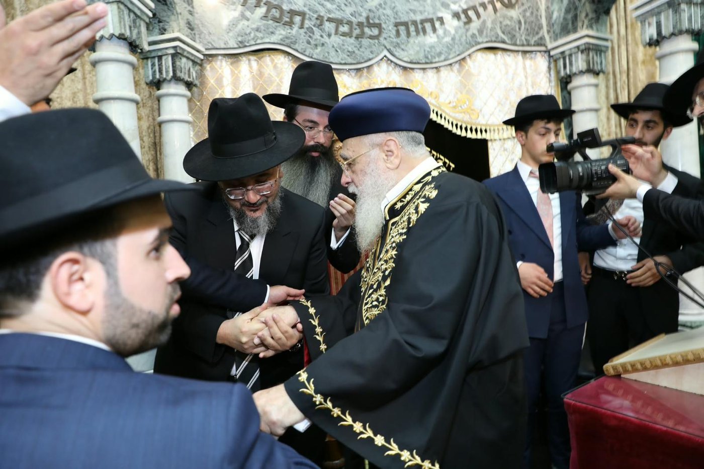 הקבלת פני רבו אצל הראשל"צ הגר"י יוסף