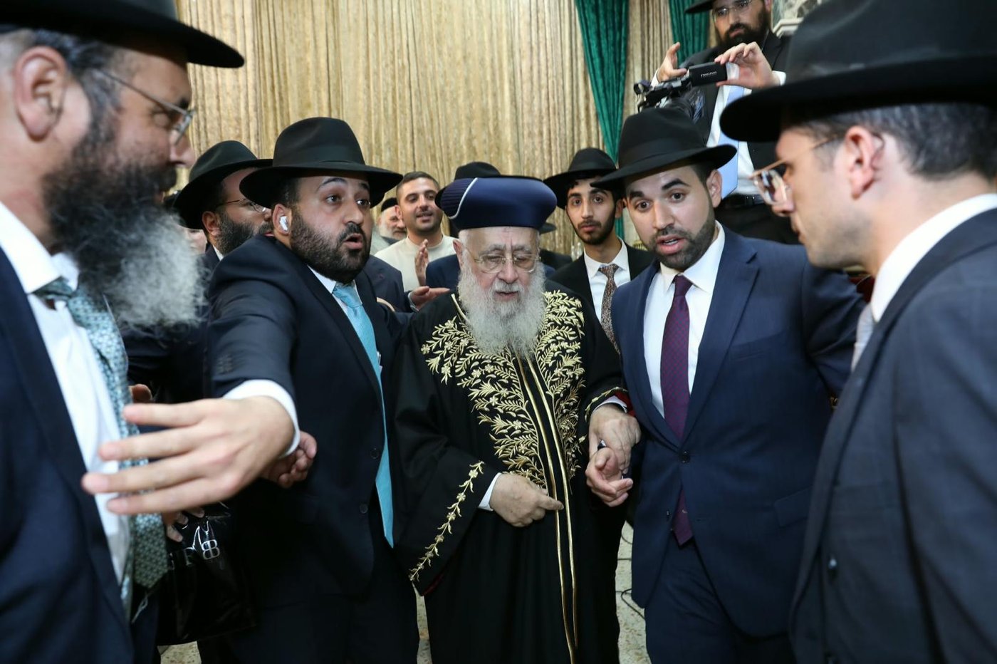 הקבלת פני רבו אצל הראשל"צ הגר"י יוסף