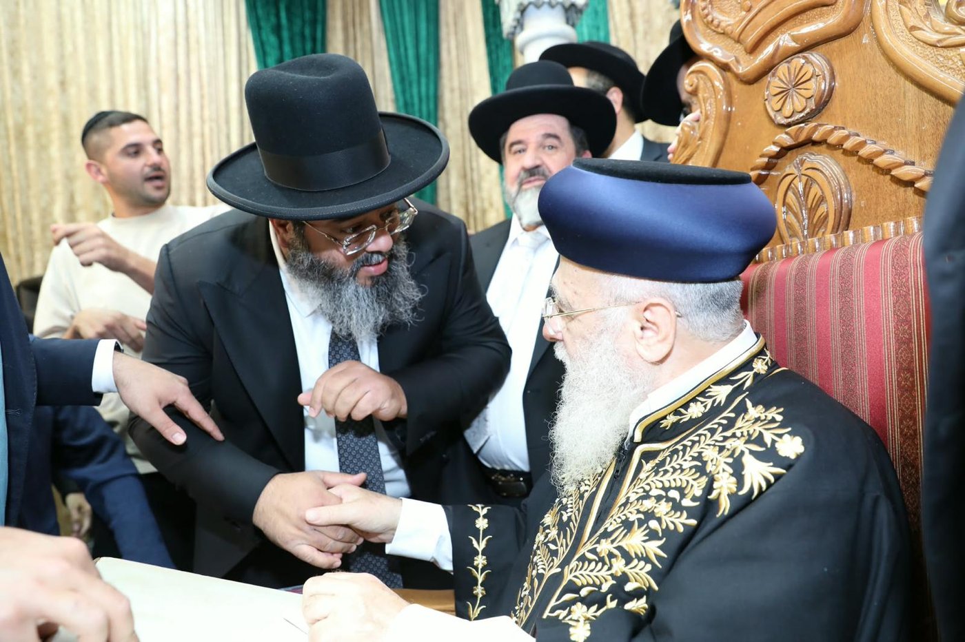 הקבלת פני רבו אצל הראשל"צ הגר"י יוסף