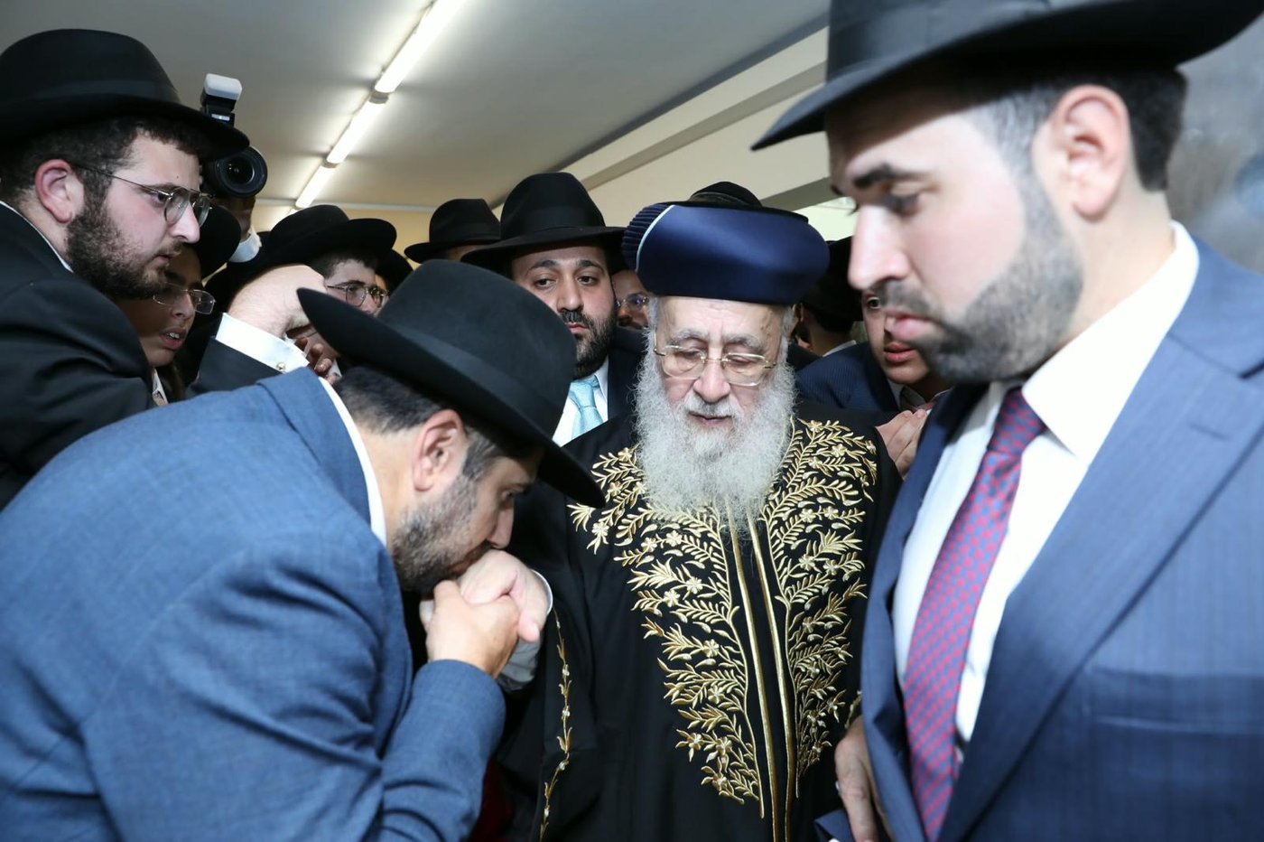הקבלת פני רבו אצל הראשל"צ הגר"י יוסף