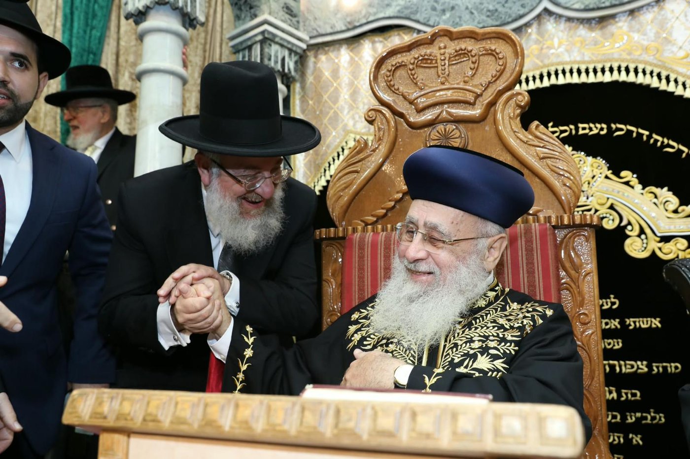 הקבלת פני רבו אצל הראשל"צ הגר"י יוסף