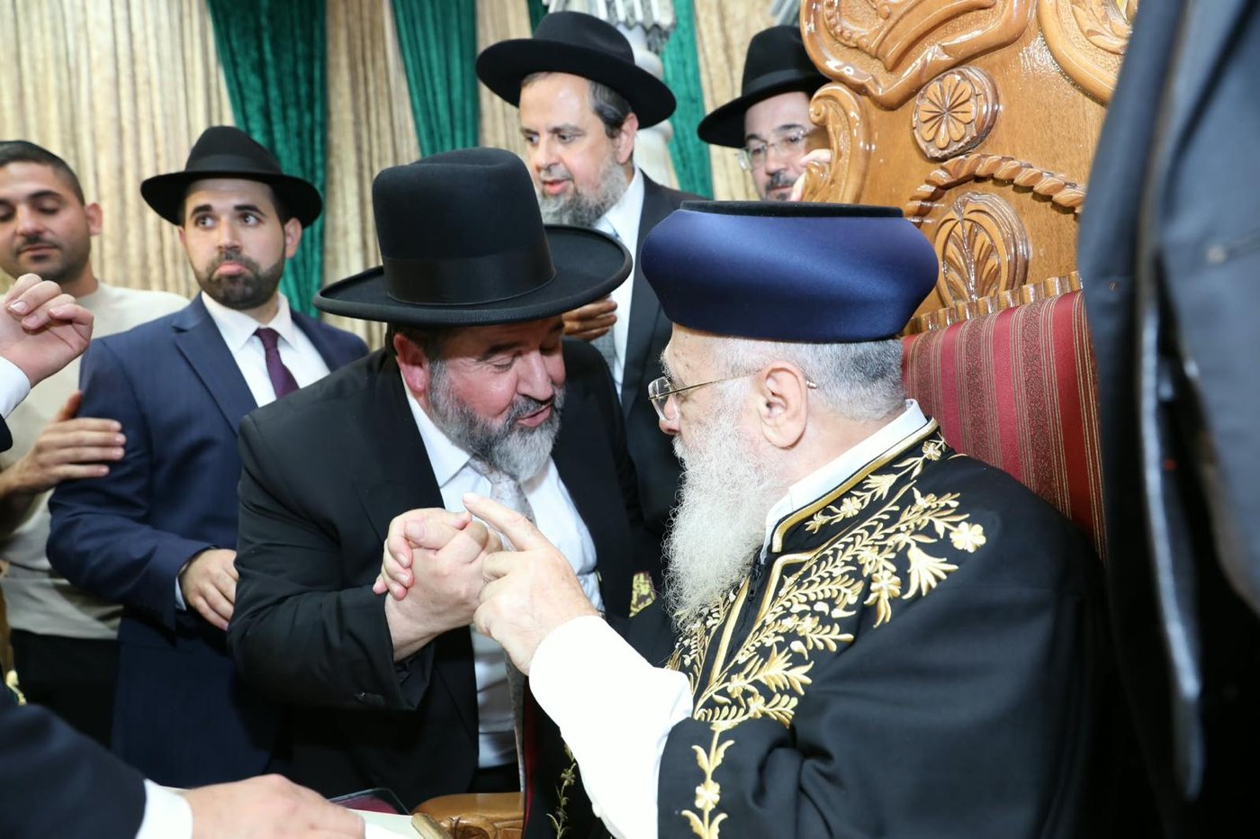 הקבלת פני רבו אצל הראשל"צ הגר"י יוסף