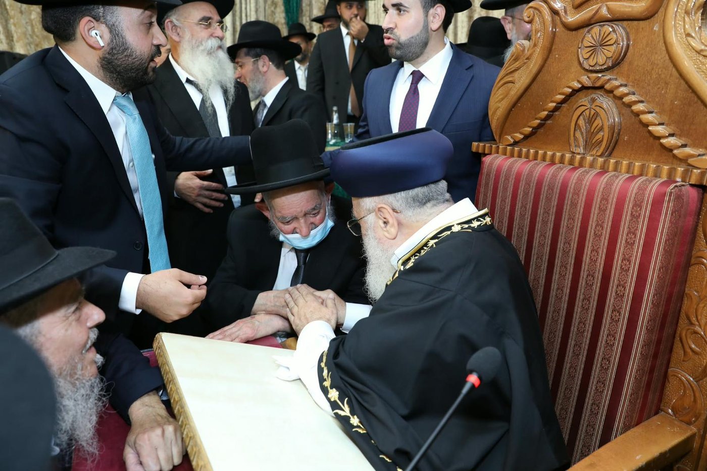 הקבלת פני רבו אצל הראשל"צ הגר"י יוסף