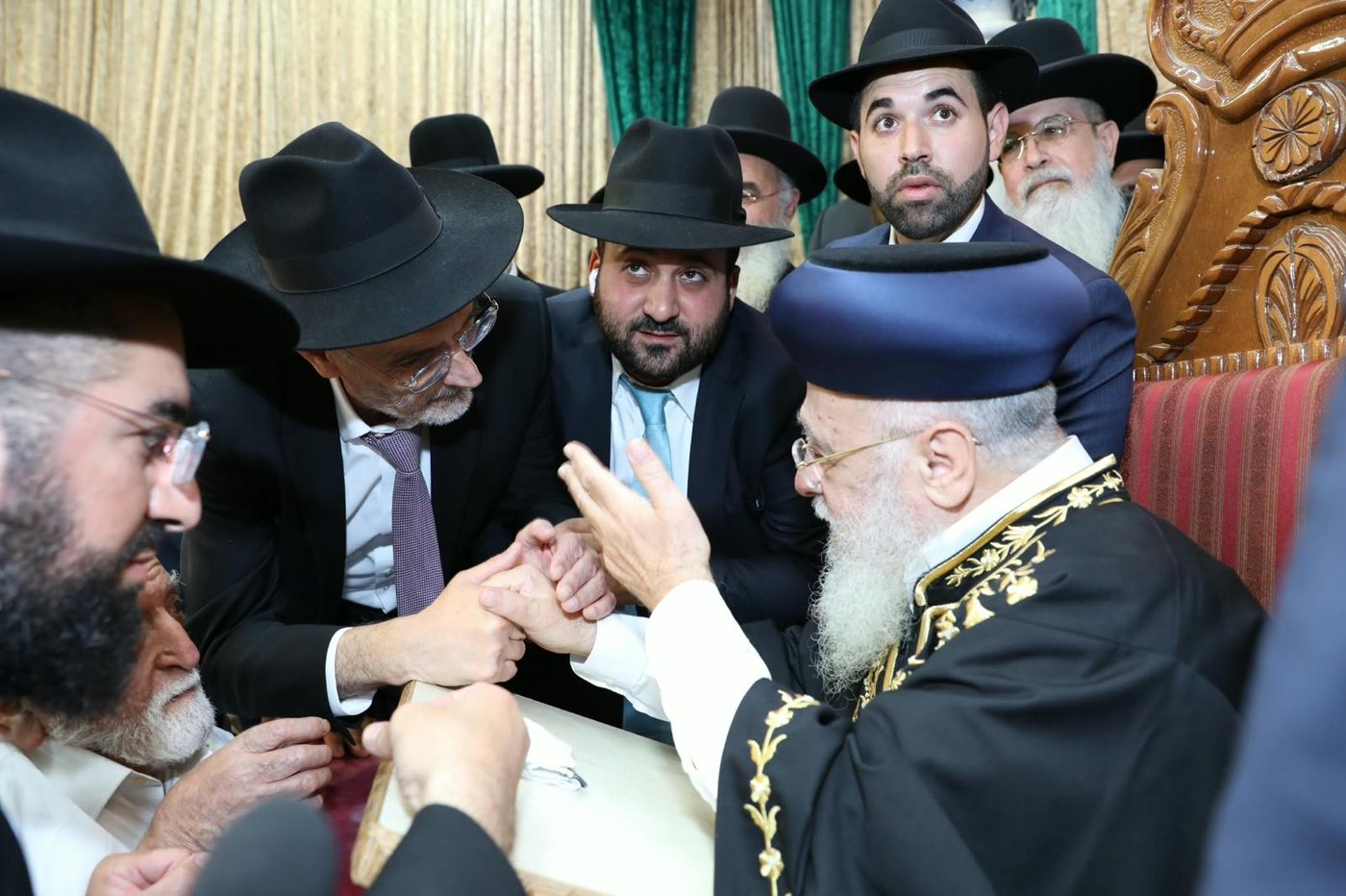 הקבלת פני רבו אצל הראשל"צ הגר"י יוסף
