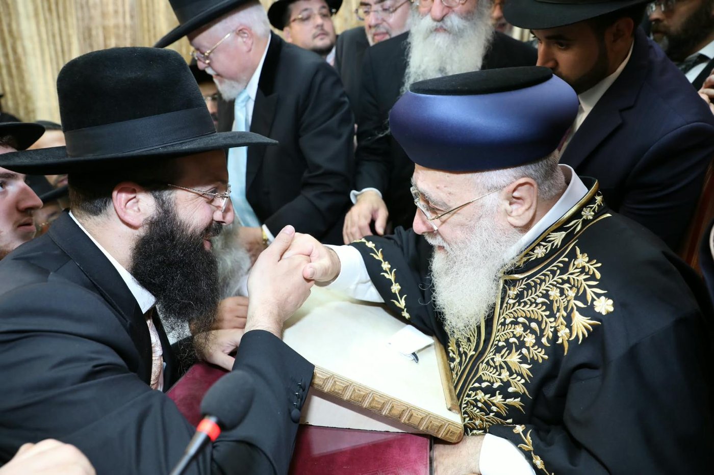 הקבלת פני רבו אצל הראשל"צ הגר"י יוסף