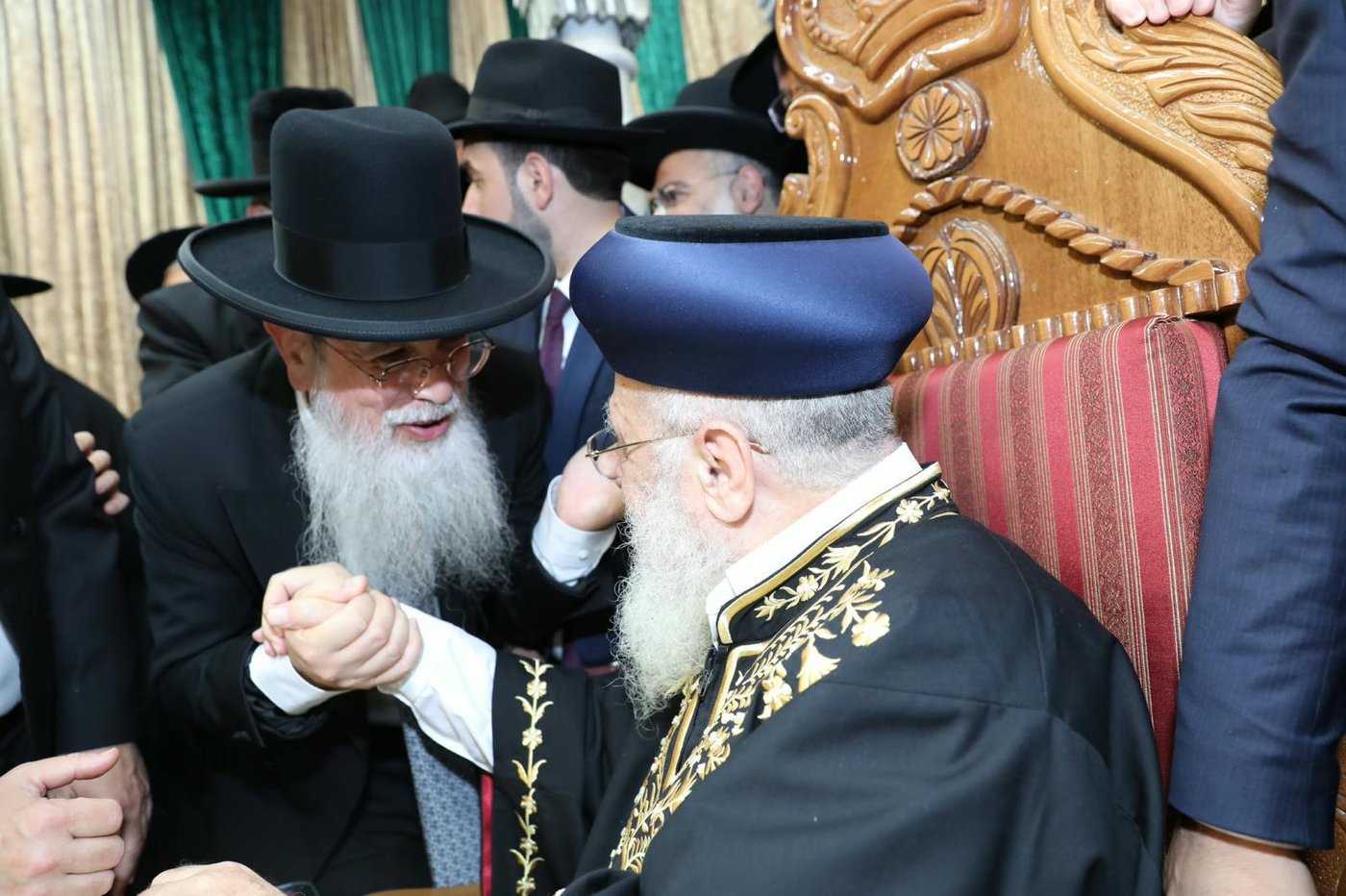 הקבלת פני רבו אצל הראשל"צ הגר"י יוסף