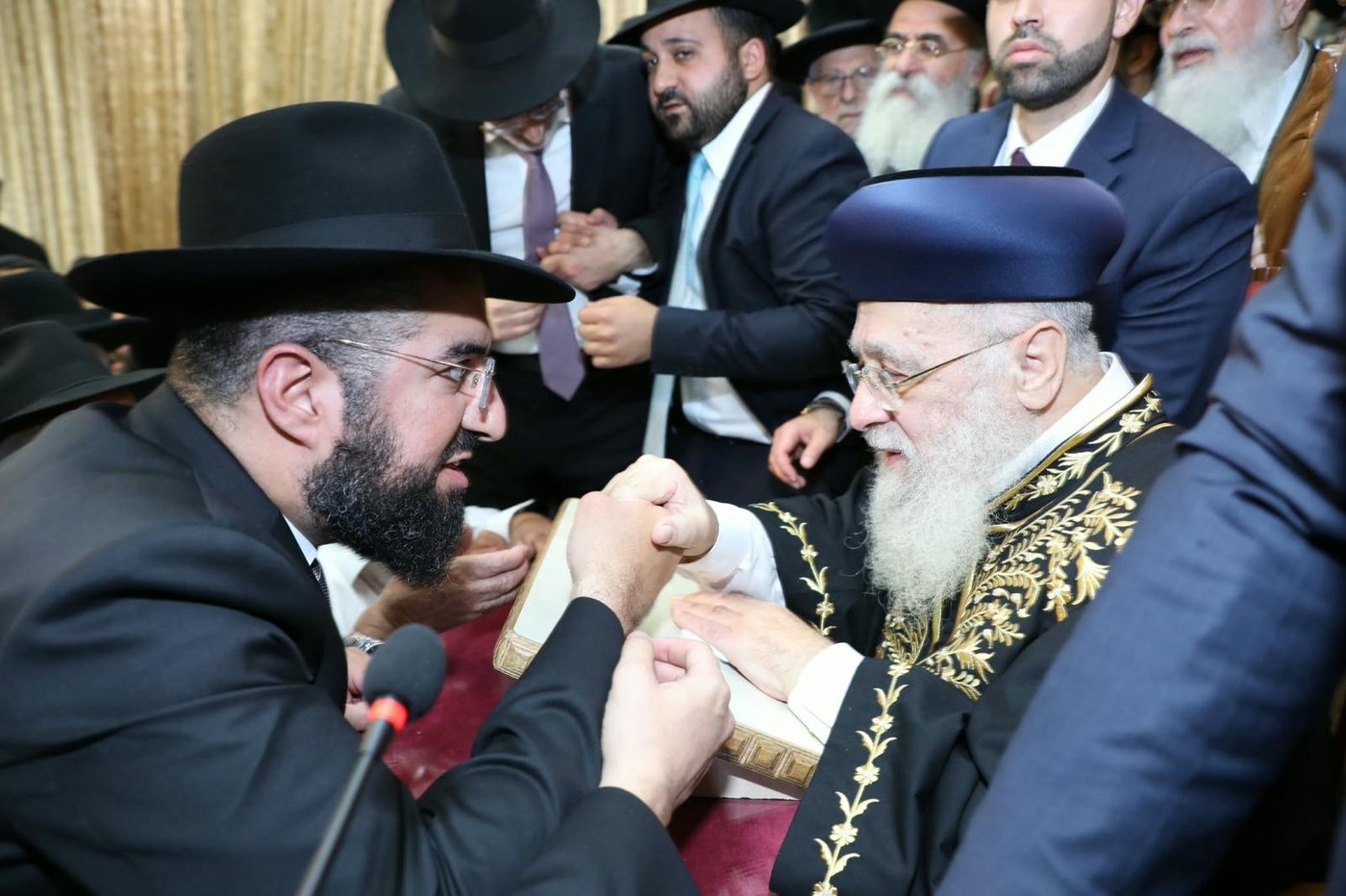 הקבלת פני רבו אצל הראשל"צ הגר"י יוסף
