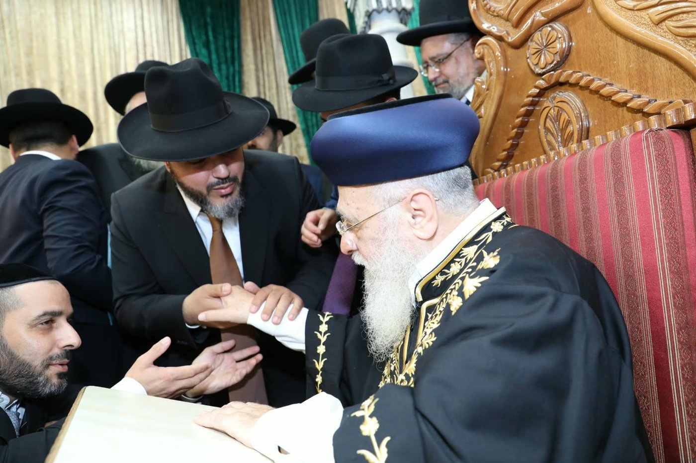 הקבלת פני רבו אצל הראשל"צ הגר"י יוסף