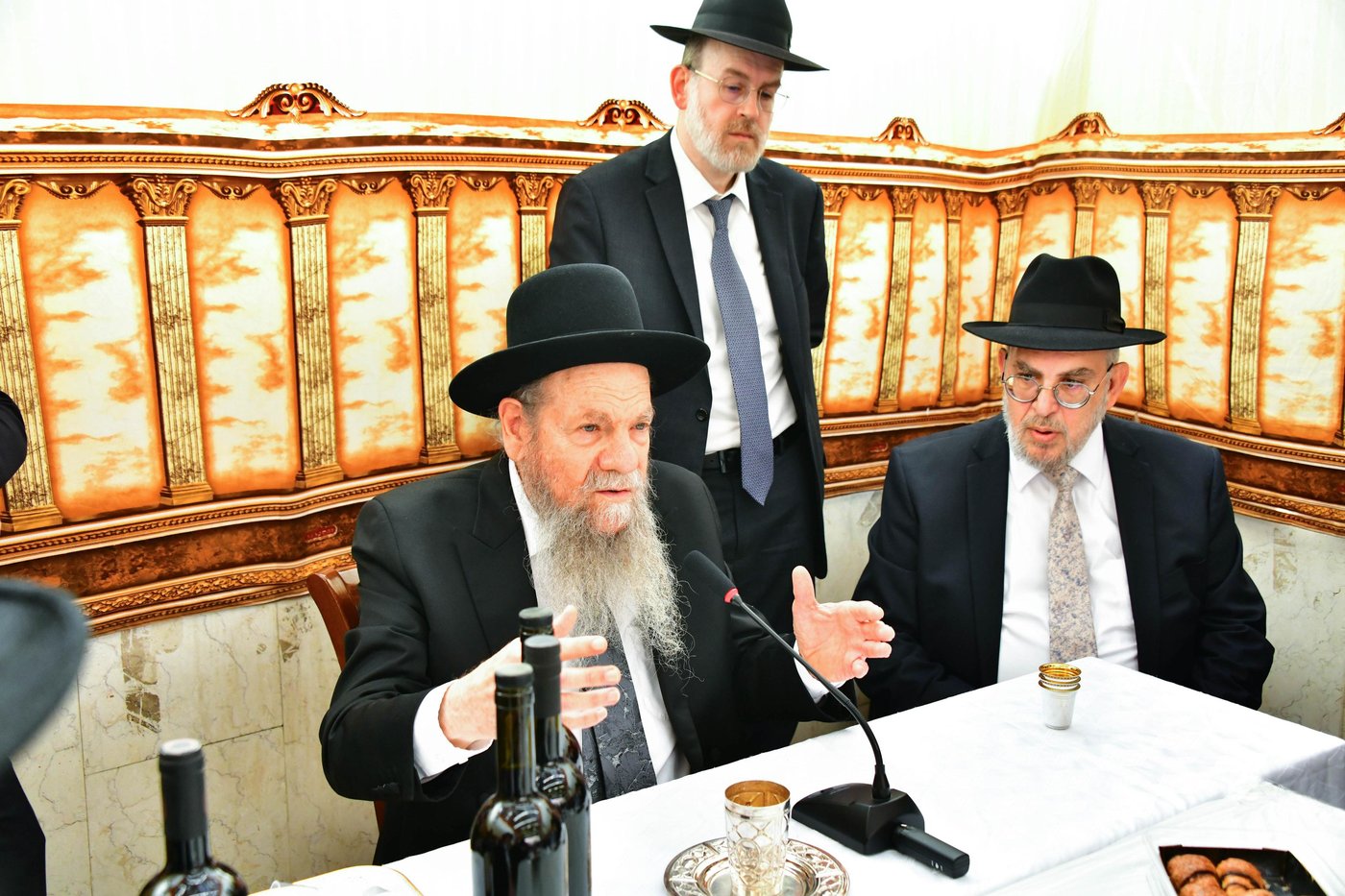 הגרמ"ש אדלשטיין שליט"א בשמחת בית השואבה | צילום: שוקי לרר