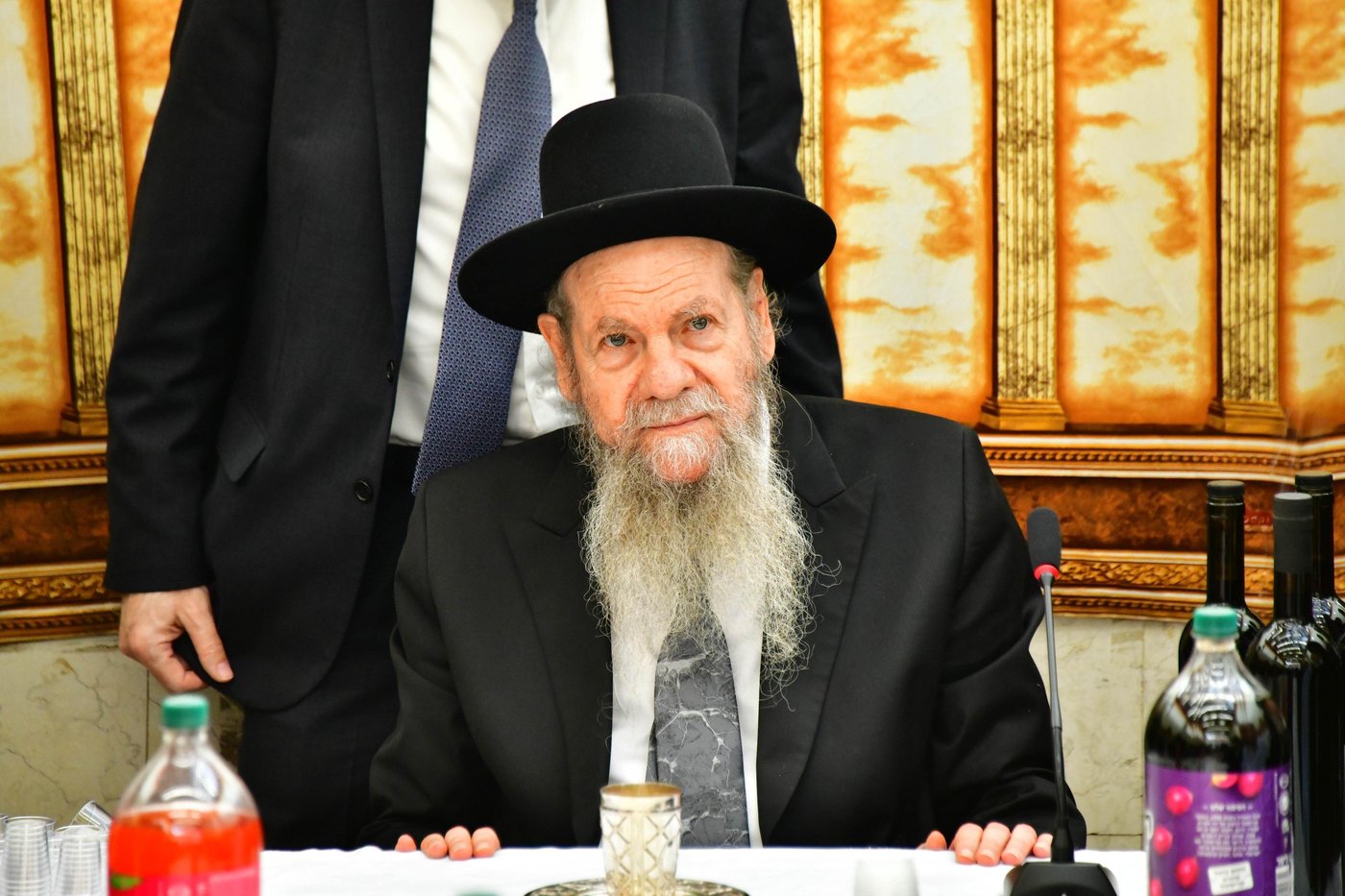הגרמ"ש אדלשטיין שליט"א בשמחת בית השואבה | צילום: שוקי לרר