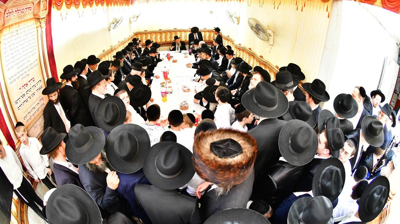 הגרמ"ש אדלשטיין שליט"א בשמחת בית השואבה | צילום: שוקי לרר