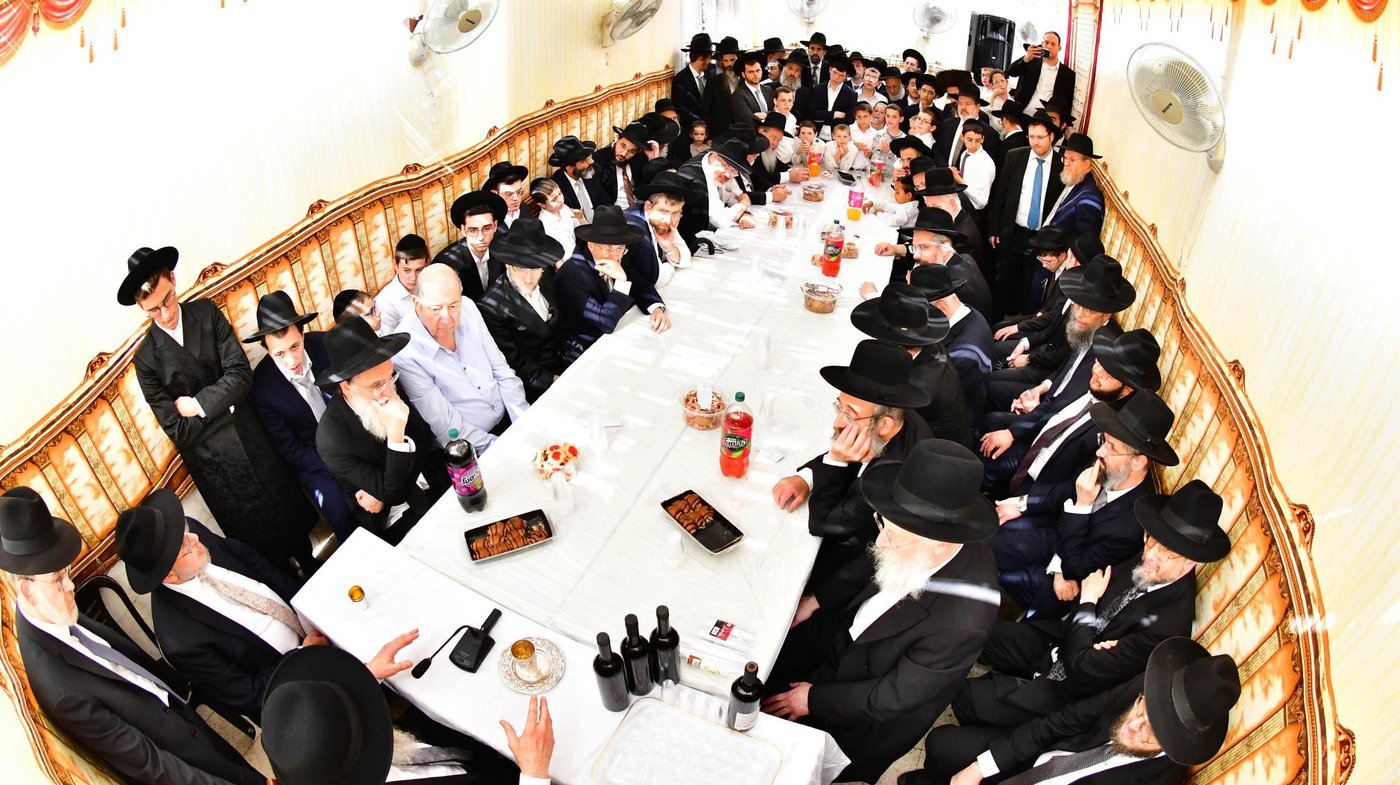 הגרמ"ש אדלשטיין שליט"א בשמחת בית השואבה | צילום: שוקי לרר