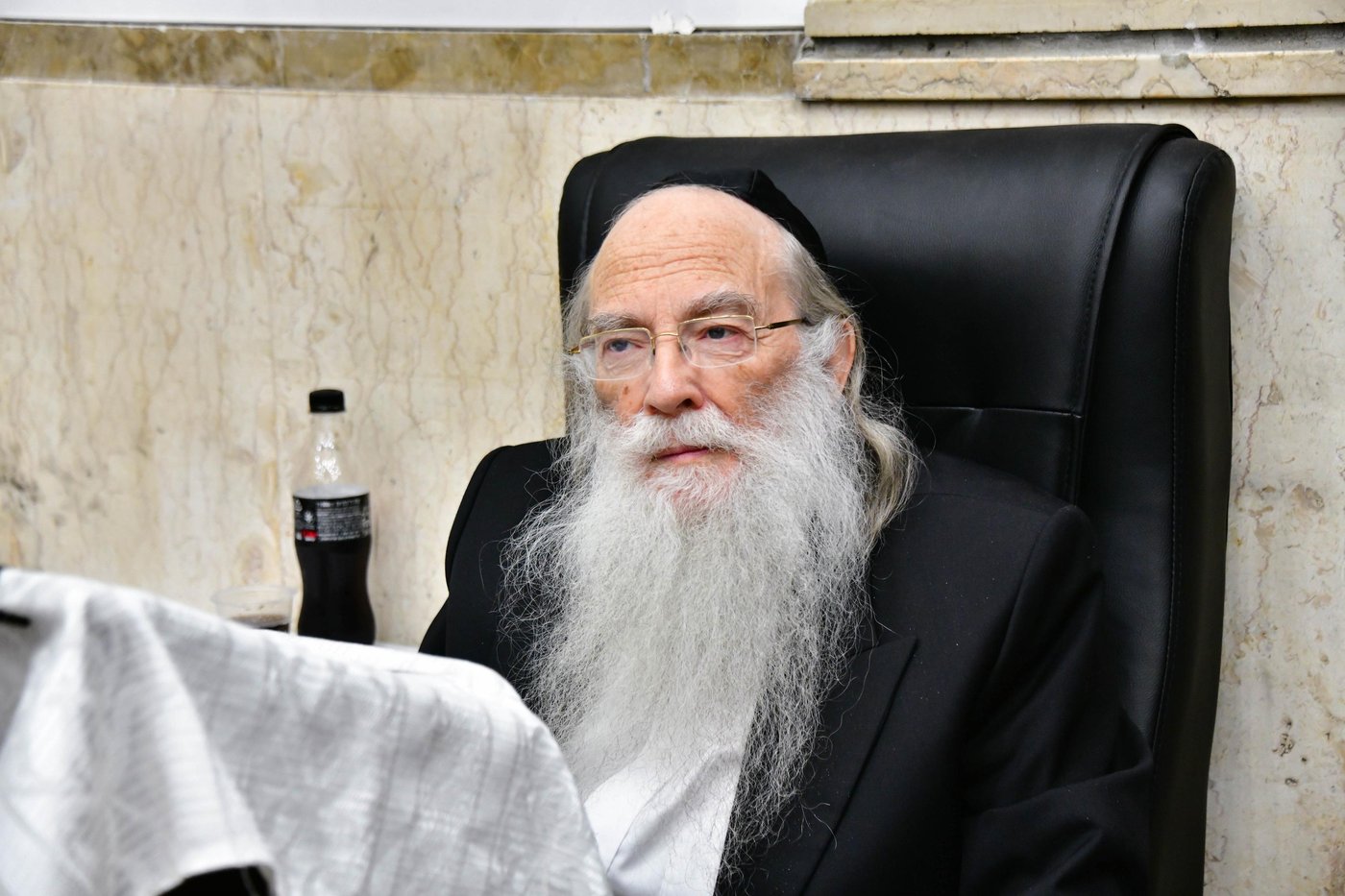 הגאון רבי צבי רוטברג שליט"א בשמחת בית השואבה | צילום: שוקי לרר
