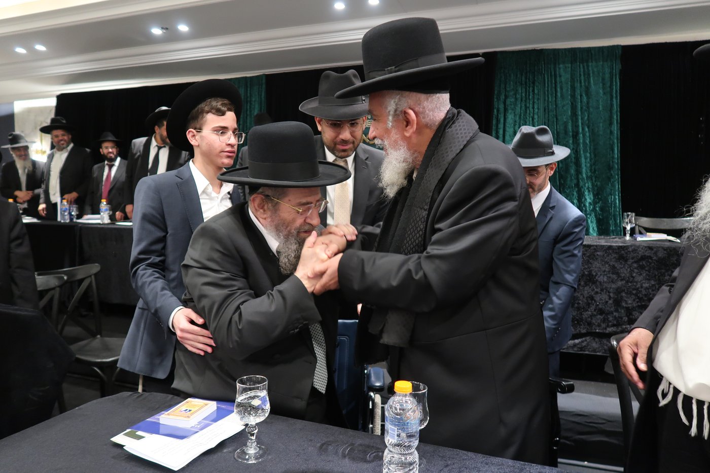 מעמד הקבלת פני רבו אצל הגאון רבי יצחק רצאבי שליט"א