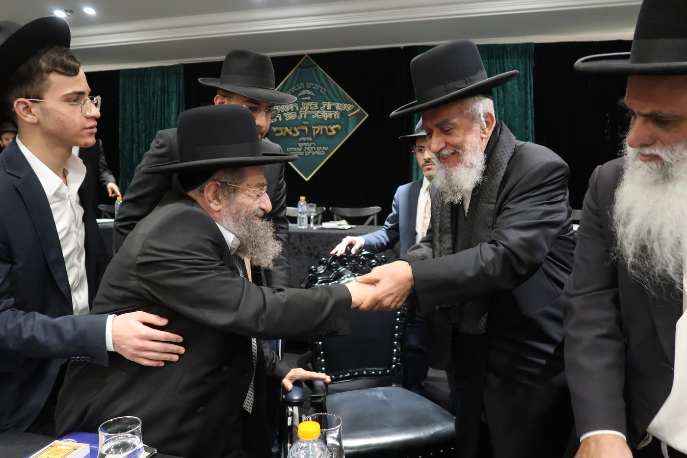 מעמד הקבלת פני רבו אצל הגאון רבי יצחק רצאבי שליט"א