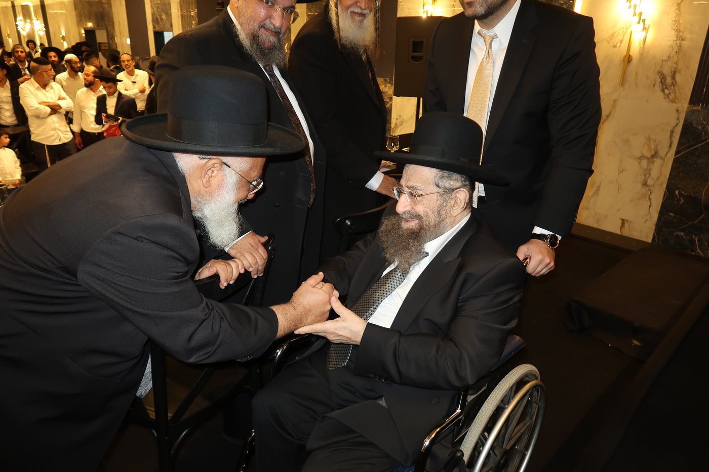 מעמד הקבלת פני רבו אצל הגאון רבי יצחק רצאבי שליט"א